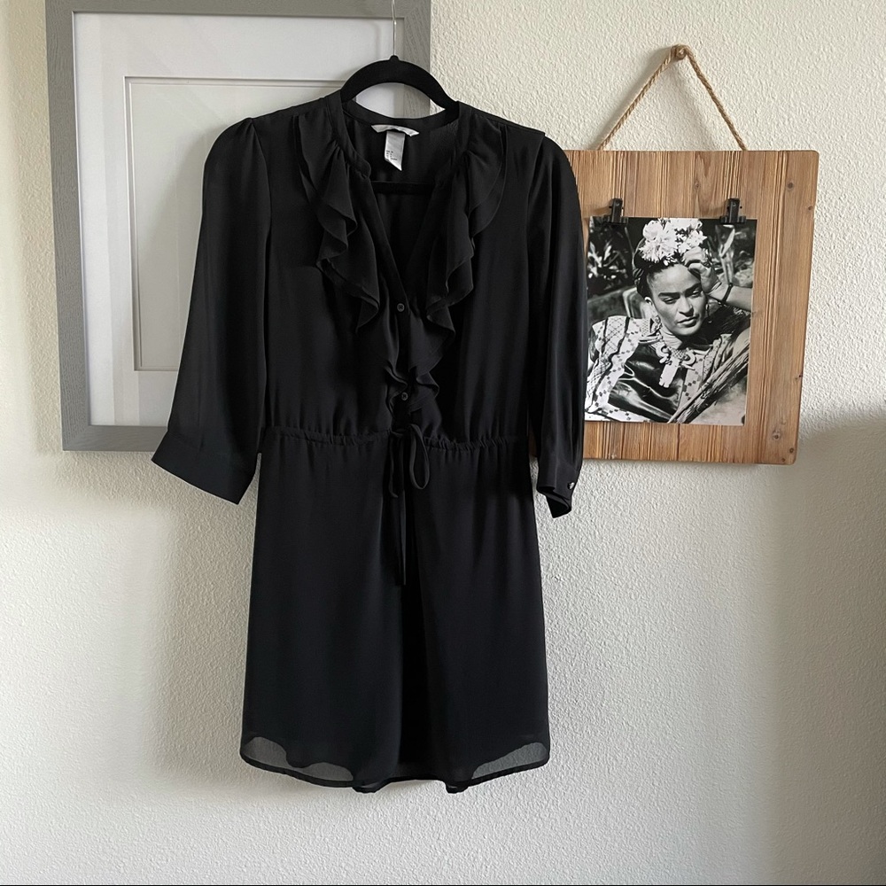 H&M Dress with Ruffle Detail